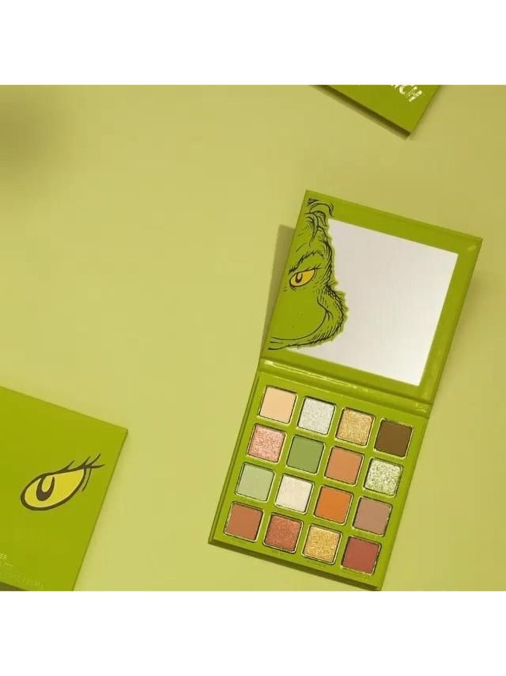 Kylie Cosmetics x The Grinch Pressed Powder Eyeshadow Palette - New In Box